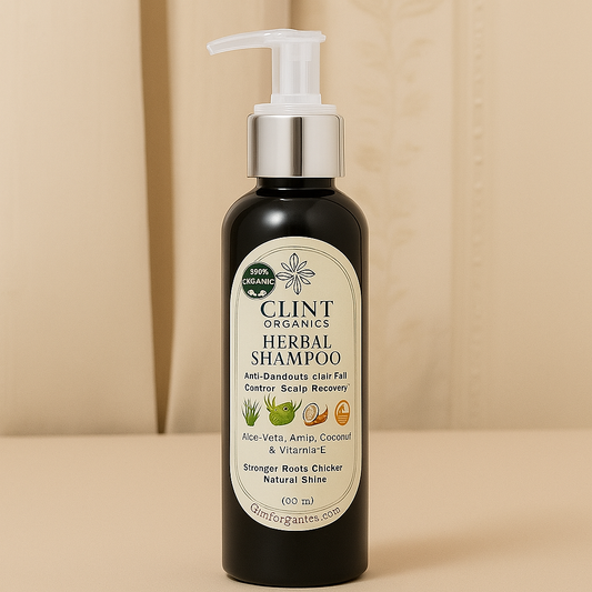 Glint Organics Herbal Shampoo | Strengthen & Shine (100ml)