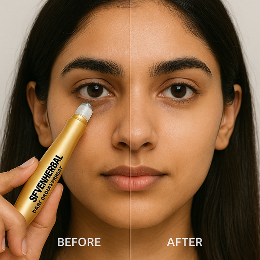 Glint Organics Herbal Dark Circle Serum | Organic Eye Care