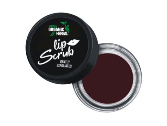 Glint Organics Lip Scrub – 100% Natural Exfoliator for Dark, Dry & Chapped Lips in Pakistan